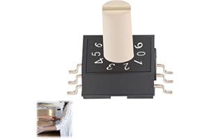 ZFRITP 1pcs Commutateur,Fabrique À Histoires,Commutateur Rm3haf 10,Commutateur De Codage À Cadran Rotatif,Boite À Histoire,Commutateurs À Encodeur Rotatif Pour Équipements Audio, Vidéo Et Contrôleurs De Jeu