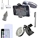 Produktbild Eximmobile PREMIUM - Universal KFZ Halterung mit USB Ladekabel + Ladegerät + Folie + Stylus Pen für Apple iPhone 4/4S als Navigation im Auto