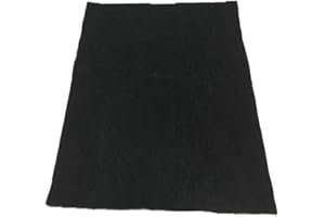 SOFIALXC Grafite Feltro ad Alta Temperatura in Fibra di Carbonio per la contaminazione di adsorbimento a Secco Shield Scorie Fuoco Felt,300mmx200mm,5mm