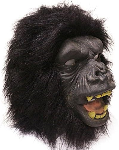 State Of Latex ® Latex Full Head Animal Cosplay Gorilla Ape Movie Fancy Carnival Photography Props Play Party Mask