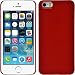 Produktbild PhoneNatic Case für Apple iPhone 5 / 5s / SE Hülle rot Candy Hard-case + 2 Schutzfolien