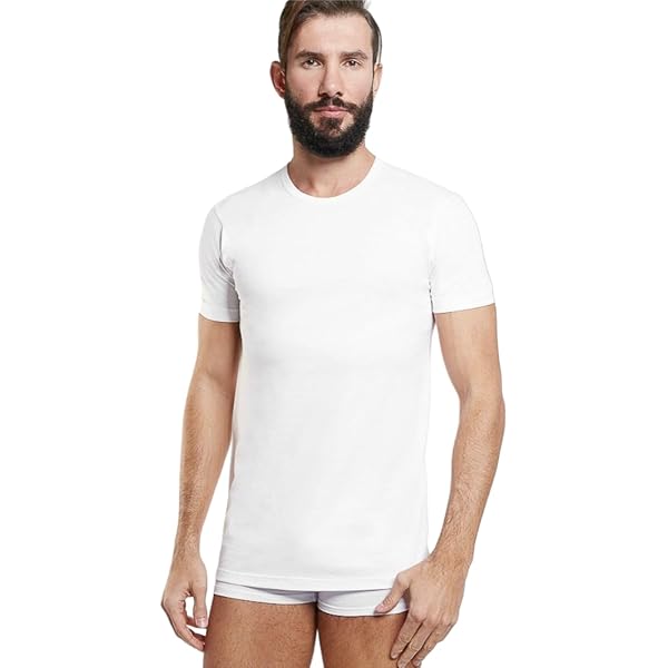 Pack Pezzi Magliette Intime Uomo Filo Di Scozia Pack Da