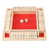 ★ Este tablero digital de madera es un juego divertido y tradicional. Cada tablero imprime en ambos lados en lugar de palabras, por lo que puede ajustar libremente las reglas del juego. También es muy adecuado para que los niños reconozcan números, mejoren la sensibilidad de los niños a los números y promuevan el desarrollo del cerebro.