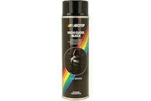 Motip Rallye Peinture - Noir brillant - 500ml