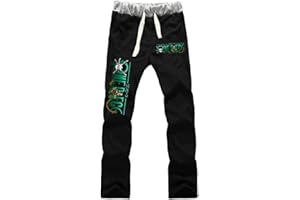 WANHONGYUE Anime One Piece Luffy Zoro Sweatpants Jogging Bottoms Cosplay Costume Long Trousers Sports Trousers Tracksuit with Pockets
