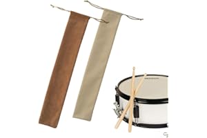 XPEX 2 pezzi Porta bacchette batteria Drum Sticks Borsa,36 * 6CM Bacchette Per Batteria Borsa, Borsa per Bacchette, Tamburo Bastoni Borsa, Borsa per Accessori Strumento Musicale Percussion