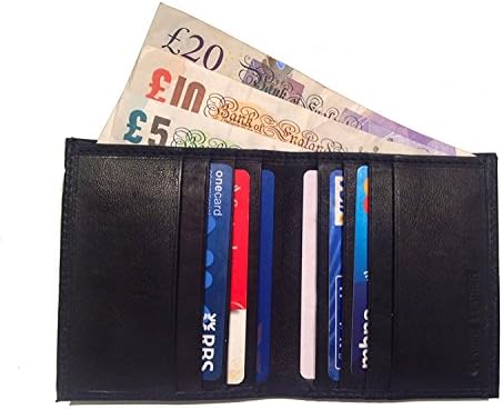 QUALITY Real Leather Credit Card Wallet Holder Slim Mini Travel Business Money_| Slim Wallet | Travel Wallet | Mini Wallet for Men_UK