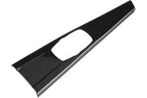 ARAMOX Fibra de carbono Interruptor de la ventana del coche Decoración ABS Interior Panel multimedia Cubierta Cubierta Puerta Manija Reposabrazos Ajuste para 3 Serie F30 F34 4 Serie F33 F36