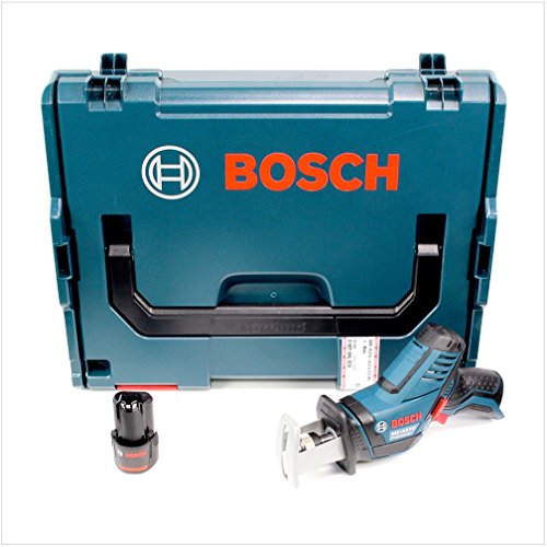 Bosch GSA 10,8 V-LI Professional Akku Säbelsäge in L-Boxx + 1 x GBA 10,8 V 2,5 Ah Akku - 2