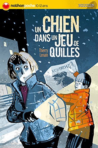 Un chien dans un jeu de quilles