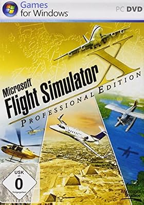 Jeu PC Microsoft Flight Simulator X - Professional Edition - PC (Windows) - Version allemande