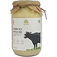 Proud Farmer Organics Buffalo Desi Ghee| Desi Bilona Ghee| 900 Grams Glass Bottle| Noni Ghee| Grass fed| Traditional Method| Improves Bone Health and Digestion |
