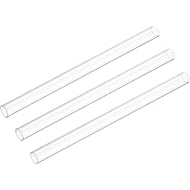 Tubos De Plástico Transparente - 1 1/2 X 24", 38 Mm X 61 Cm S-21973 - Uline