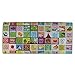 KING DO WAY Kid Toddler ALphabet Game Baby Crawl Play Mat Picnic Floor Rug Carpet 180cmX80cmX0.5cm