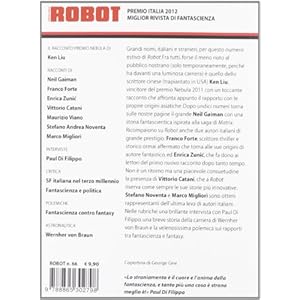 Robot. Rivista di fantascienza (2012): 66