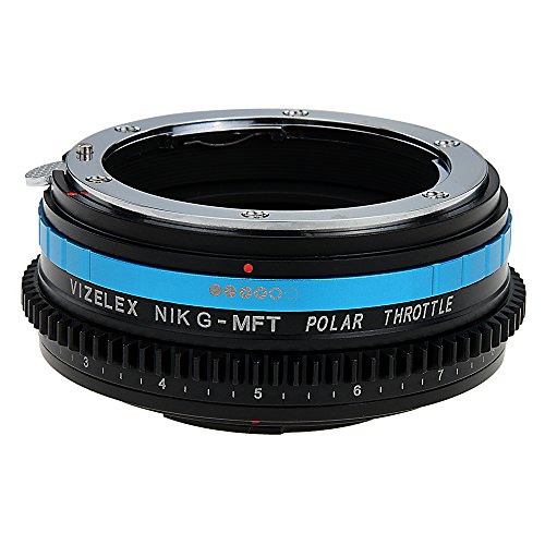 Vizelex Polar d acc  l  rateur       Adaptateur de monture d objectif Nikon Nikkor F Plat de type G D SLR Objectif pour micro four Thirds  MFT  M4 3  Fixation sans miroir bo  tier d appareil photo int  gr   avec filtre polarisant circulaire