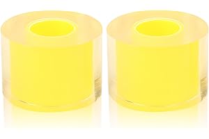 Agatige 2 Pezzi 50 mm Antistatico Pellicola Protettiva Nastro Anti-graffio Pellicola Antipolvere per Gioielli