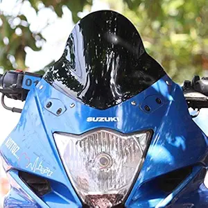 JB RACING GIXXER SF Double Bubble Visor (Black)