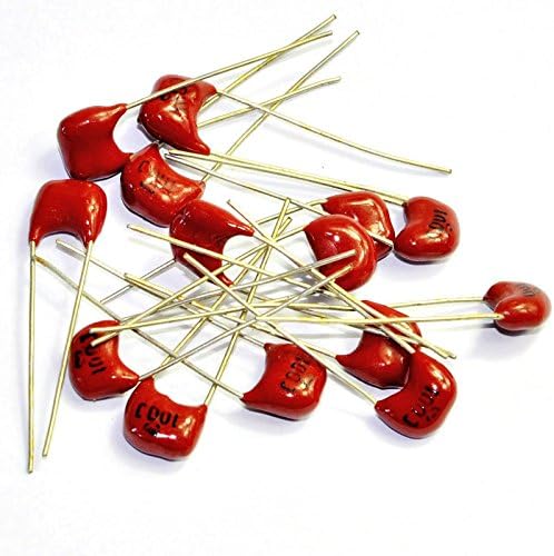 Cary 10pcs Silver Film Mica Capacitor 100pf 500v for Hifi Audio Amps Guitar Amp Tone