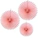 Produktbild NUOLUX Tissue Papier Fans,Hängende Tissue Papier Ventilatoren Papier Fan Blume für Partei-Hochzeits-Dekoration,3pcs
