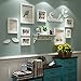 Produktbild HJKY Photo Frame Wall Set Eine idyllische kleine hölzerne Wand Bilder frischen modernen minimalistischen Zimmer Wohnzimmer mit Vitrinen Kombination aus Frame Wand, all-white box (das Bild als