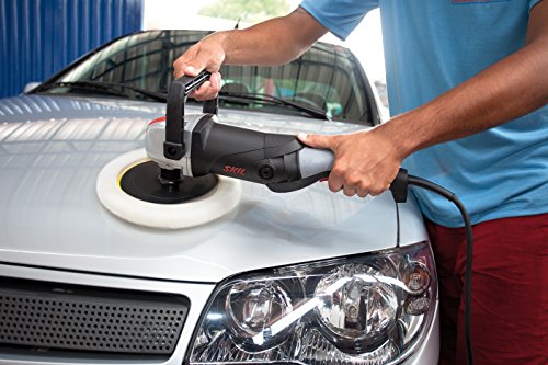 Skil Masters Polierer 9955 MA (1.300W, 600-3.600 min-1, Ø125 + Ø180 mm Polierteller, 4m Kabel, + 2x Polierhauben, +Tasche) - 5