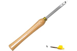 CDBP Outil de tournage du bois avec pointe en carbure de tungstène Ci4 diamant pour bricolage en bois