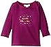 Pumpkin Patch Baby-Girls Sparkle Long Sleeve T-Shirt, Purple (Dahlia), 6-9 Months (Manufacturer Size:6-12 Months)