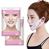 PERFECT V UP FACE - With age, our facial skin lose elasticity and become sagging. Tighten your sagging skin with contour mask technology to smooth out the signs of aging. As a result you get gorgeous lines of the face and you get rid of your double chin.