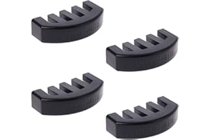 VPB Violin practice dumbbell 4 pieces, black violin silencer rubber, violin 4/4 practice volume control