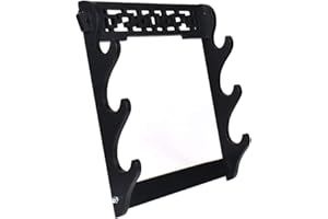 GOONSDS Colgar De La Pared Holder Decoración Espada De Samurai Katana del Sostenedor del Soporte De Suspensión Rack De La Decoración del Hogar Mural De Pantallas 3Tier
