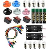 Artlantis Serial and Parallel Electrical Circuit 1 Pack Simple Electrical Circuit Experiment Set School Work Training Set