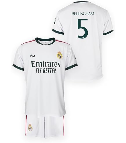 adidas Real H Jsy White, White, Ages 11 - 12 : Amazon.de: Sports