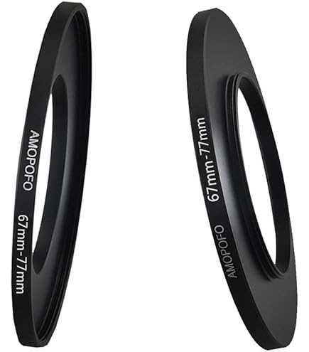 Anello Adattatore Obiettivo 77mm A 72mm - Step-Down In Metall Per Filtri Fotografici - Foto 10