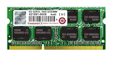 Transcend TS1GSK64W6H Arbeitsspeicher 8GB (1600MHz, CL11, DDR3L-SO-DIMM)