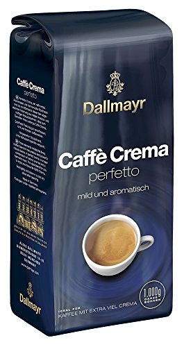 Dallmayr Kaffee Caffè Crema Perfetto Kaffeebohnen, 1er Pack (1x 1 kg)