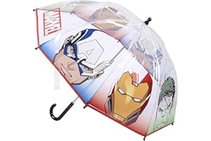 ILS I LOVE SHOPPING Parapluie de pluie multicolore cloche unisexe pour enfants Avengers Hero