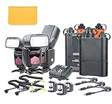 Die PB960 Netzteil mit Power Kabel bieten können externe Stromversorgung für den Blitz.Zwei Übertragung Styles zu bieten kreative Licht Effekt; optische Übertragung mit gleichmäßige Ausleuchtung und Ausgangsleistung; 2.4 G Kabellose Übertragung mit all-in-One-Funktionen und 100 Meter weitere Übertragung.Vollständige TTL-Funktionen; Unterstützt HSS (max. 1/8000s), FEC, FEB, FE-Schloss, Front &, verschlusssynchronisierung, modellierblitz; bedienbar mit Kamera ¡¯ s Menü-Bildschirm. etc.