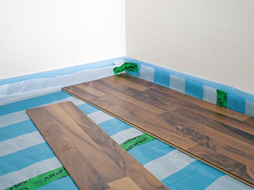 Alfa Rufol sd100L Dampfbremsfolie Dampfsperrfolie für den Innenausbau 100 m²(4x25m), PE-Dampfbremsfolie für eine luftdichte Gebäudehülle, entspricht ZVDH und EnEV - 3