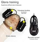 Well-Made Male Longer Lasting Pêŉiš Vįbráťór Ring Delay Éjaculation,GoudantSHIRT Cl-ít Vįbráťór Women Çl-ítóris Vaginálnê Stímulator for Men Couple