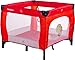 Caretero Quadra Folding Playpen (Red)