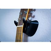 Leaf Creative Sağlam Plastik Gitar Duvar Askısı | Akustik Gitar i&ccedil;in, Duvara Monte, Hafif Yapı, Dekoratif Tasarım, Kolay Kuru