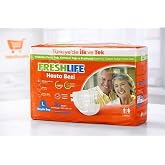 FreshLife Hasta Bezi, Yetişkin, Unisex, Y&uuml;ksek Emici, Koku &Ouml;nleyici, Nefes Alan Yapı, Sızdırmaz, 30 Adet (L)