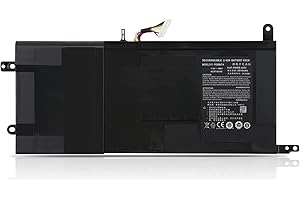 HUBEI P650BAT-4 6-87-P650S-4252 6-87-P650S-4U32 Laptop Battery Replacement for Clevo P650SA P650SE P650SG P651SG Sager NP8650 NP8651 NP8652 Hasee Z7 Z7M Z8(14.8V 60Wh)