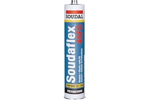 Mastic colle polyuréthane Soudaflex 45 FC noir 310 ml Soudal 120666