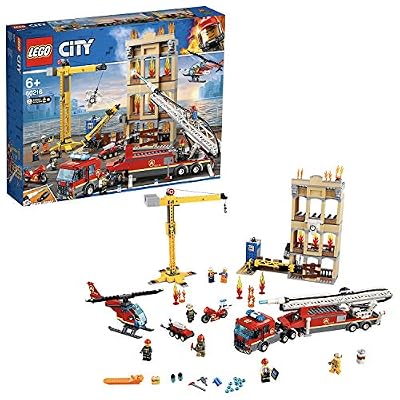 LEGO City - Les pompiers du centre-ville - 60216 - Jeu de construction
