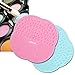 G2PLUS Silicone Brush Cleaner 2 PCS Make Up Brushes Cleansing Pad Little Cleaning Rubber Mat 10 cm * 10 cm