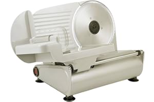 SILVA SCHNEIDER Silva-Homeline AS 520 Multi-Purpose Slicer 150 Watt - Universal Stainless Steel Blade - Stepless Adjustment (Cutting Thickness 0-15 mm)