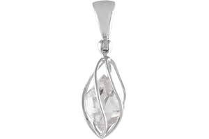 Starborn Herkimer Quartz pendentif naturel en argent sterling 925…