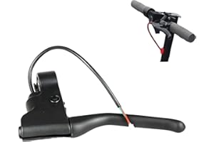 MIAWTRO Manija del freno de la vespa eléctrica, disco del freno de la vespa eléctrica, piezas de repuesto de la vespa eléctrica, palanca de freno de la manija izquierda compatible con Xiaomi 1S/M365/Pro